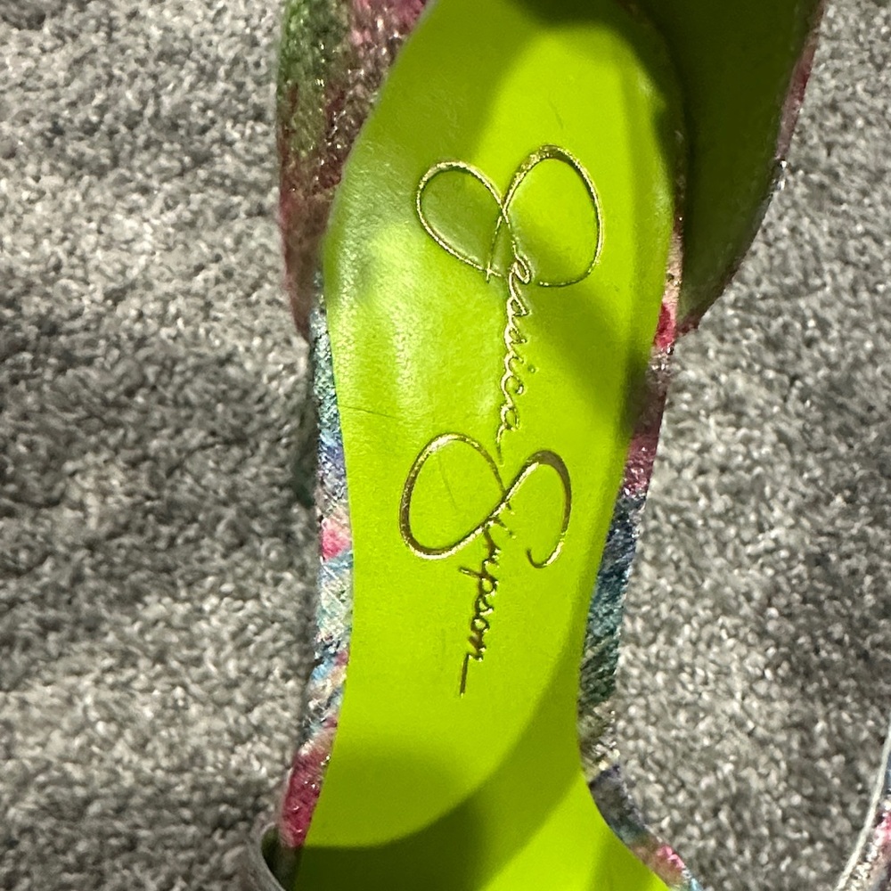 Jessica Simpson Multicolor Heels - Picture 2 of 4